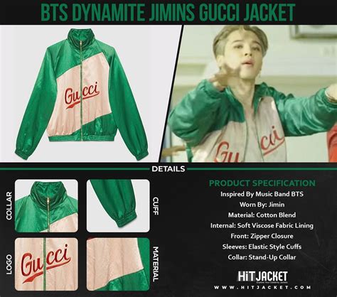 gucci bomber jacket bts.